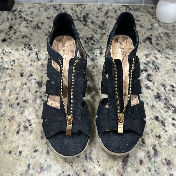 Michael Kors Women's Berkley Mid Espadrille Wedge Sandal look a likes - Picture 1 of 11